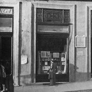 Libreria in lungarno Corsini a Firenze(distrutta nel 1944)